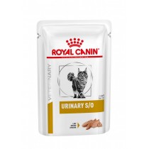 Royal Canin Cat Urinary S/O Pouch in Loaf 12x, Paštéta v kapsičke 12ks. Kuracie maso.